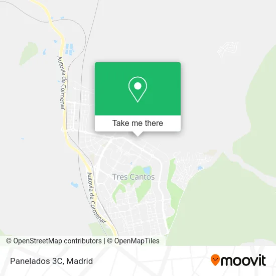 Panelados 3C map