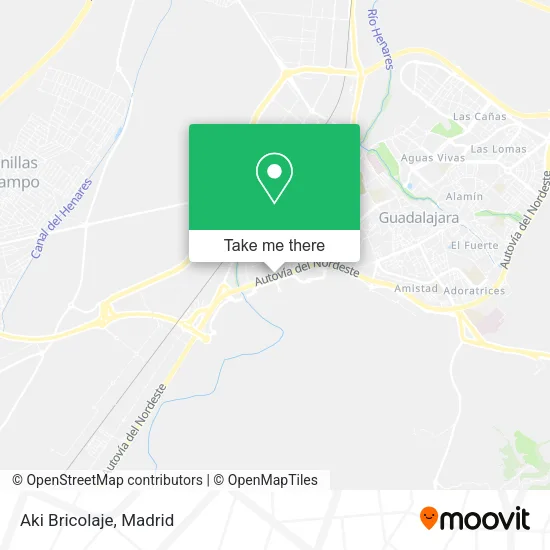 mapa Aki Bricolaje
