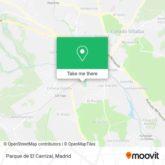 Parque de El Carrizal map