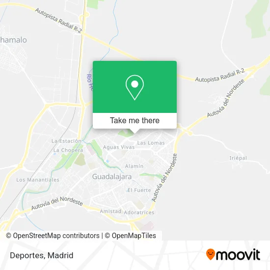 Deportes map