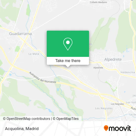 mapa Acquolina