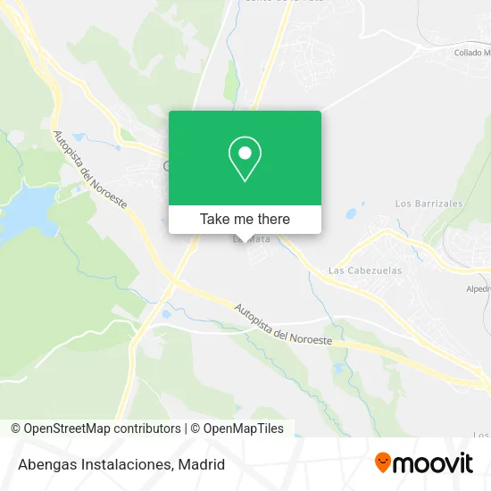 mapa Abengas Instalaciones
