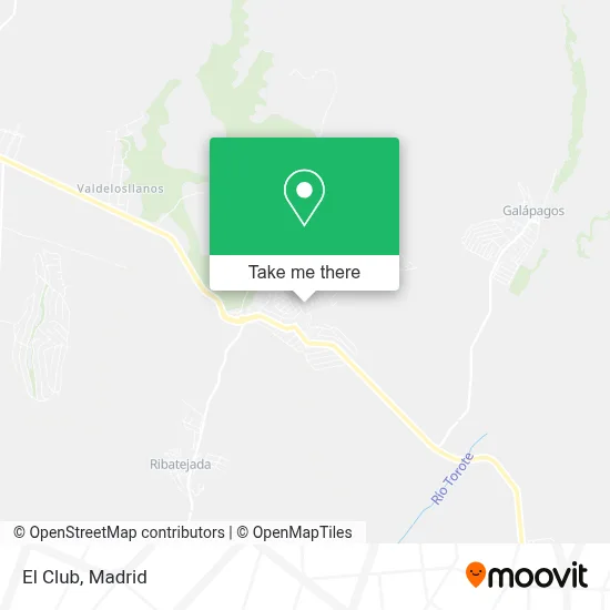 El Club map