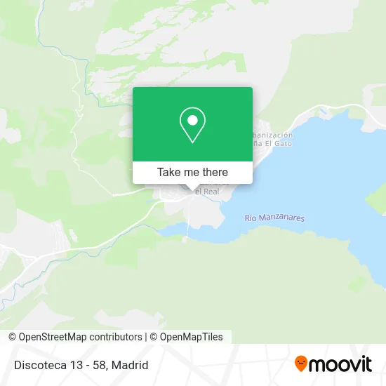 Discoteca 13 - 58 map