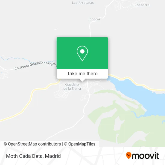 Moth Cada Deta map