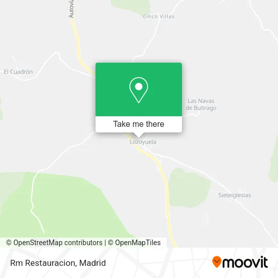 Rm Restauracion map