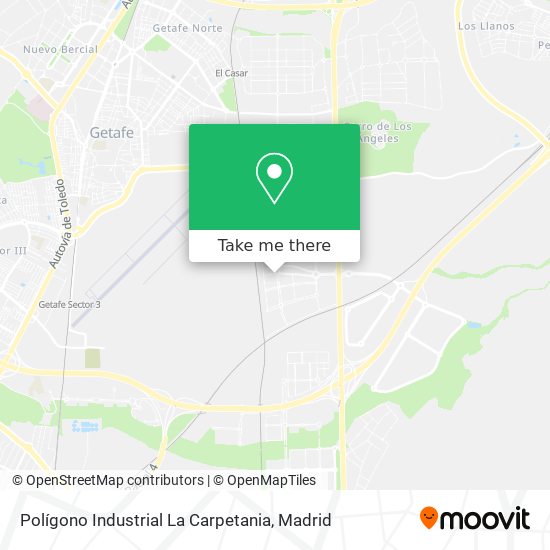 Polígono Industrial La Carpetania map