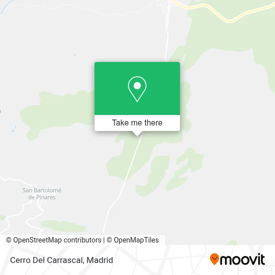 Cerro Del Carrascal map