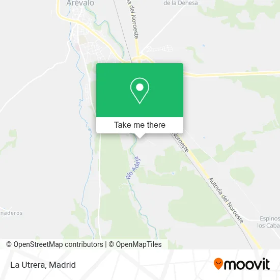 La Utrera map