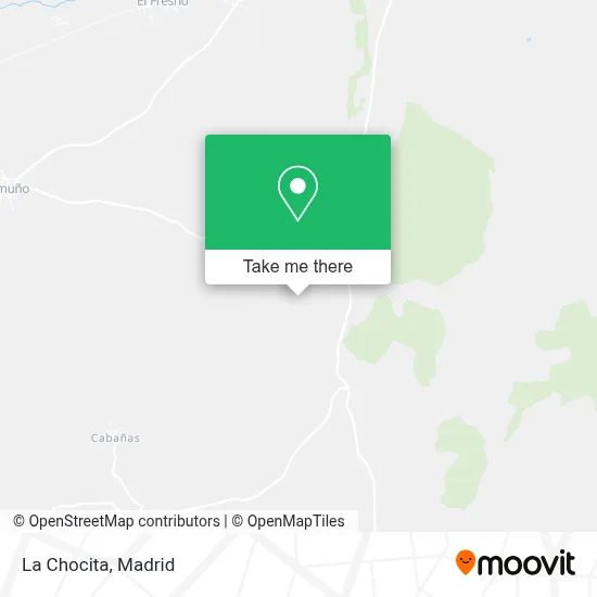 La Chocita map