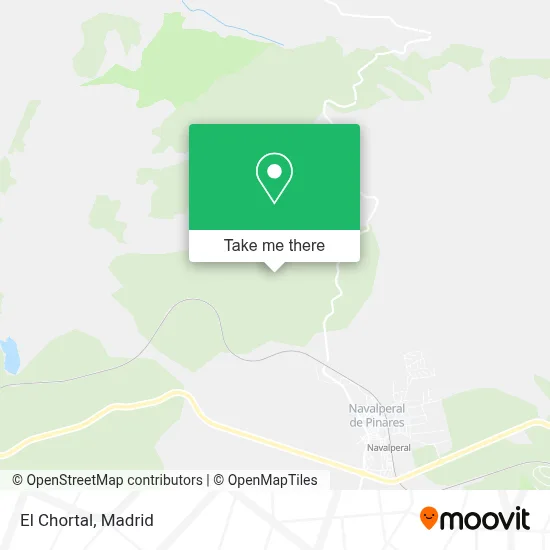 El Chortal map
