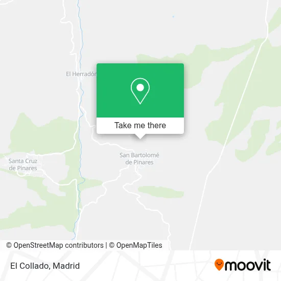 El Collado map