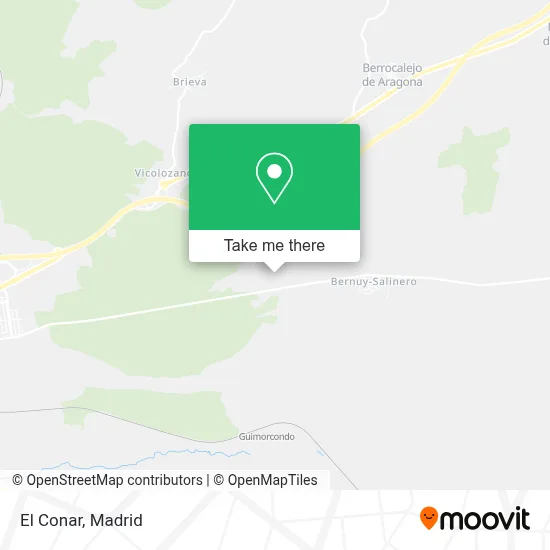 El Conar map