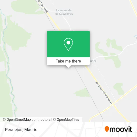 Peralejos map