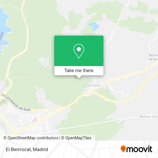 El Berrrocal map