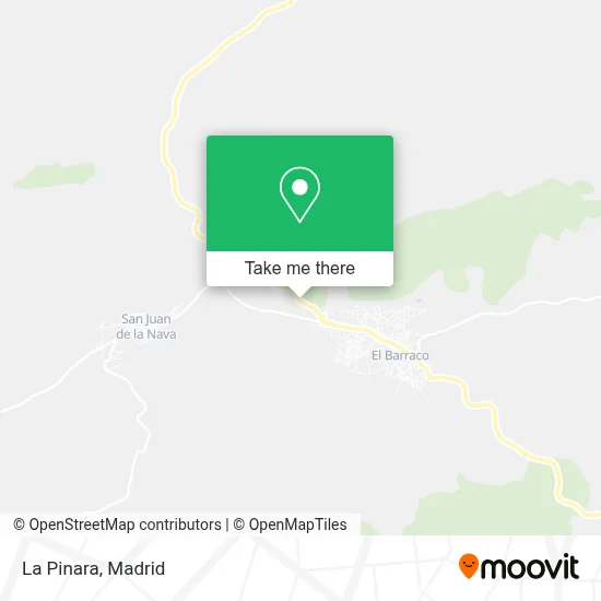 La Pinara map