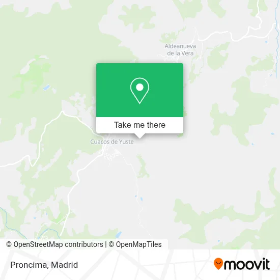 Proncima map
