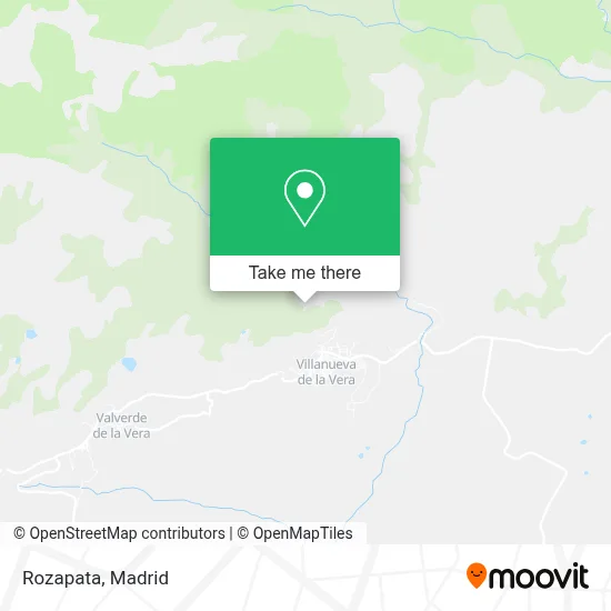 Rozapata map