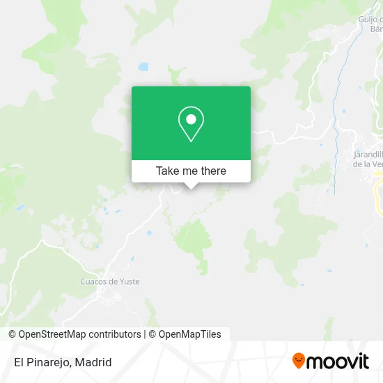 El Pinarejo map