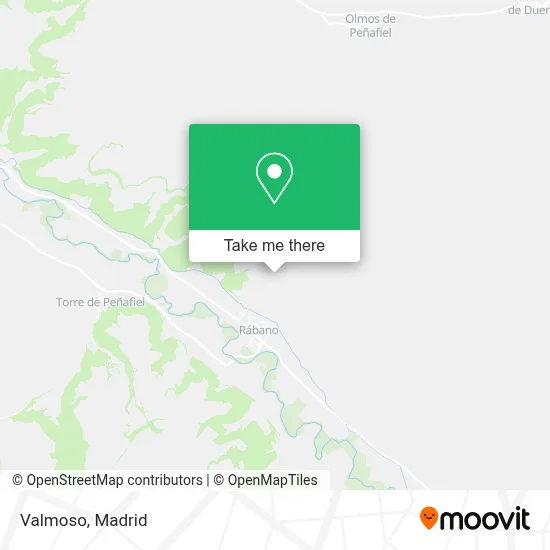 Valmoso map