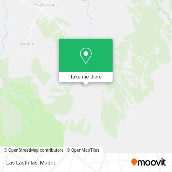 Las Lastrillas map
