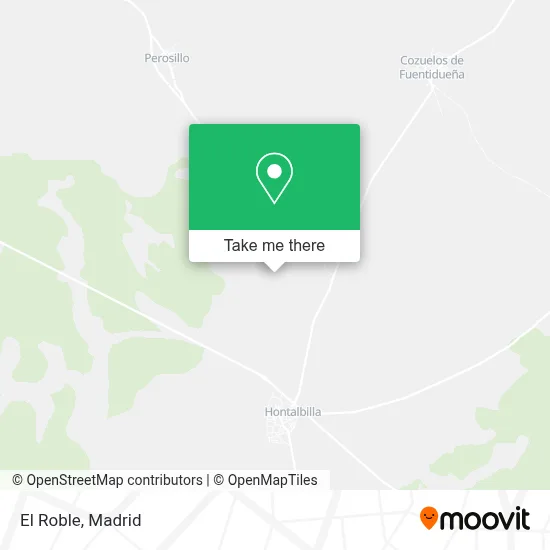 El Roble map