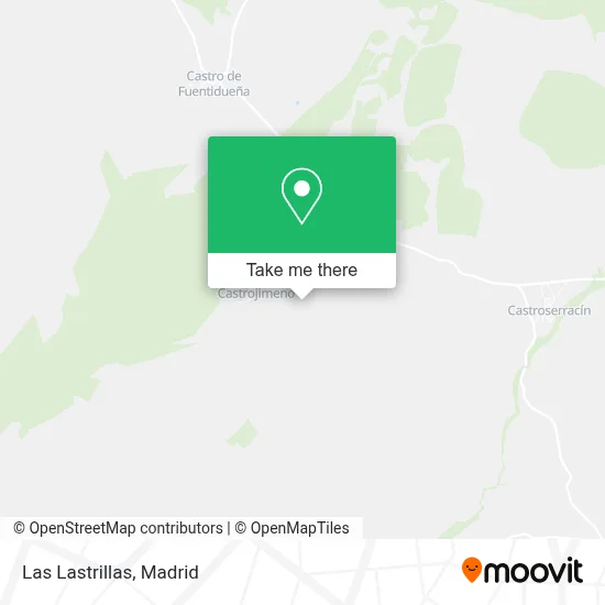 Las Lastrillas map