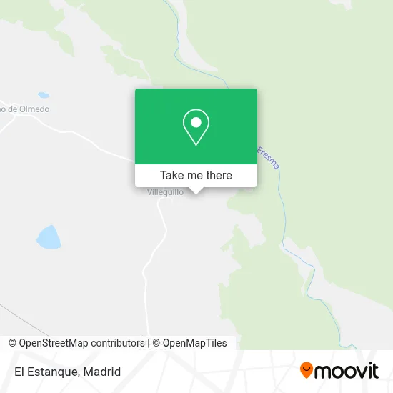 El Estanque map