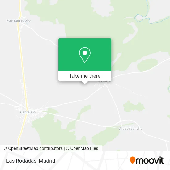 Las Rodadas map
