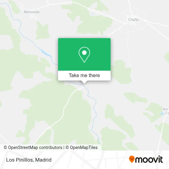 Los Pinillos map