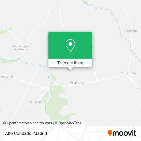 Alto Condado map