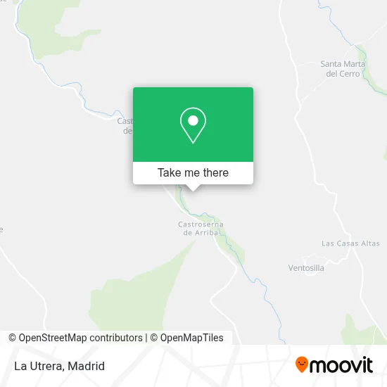 La Utrera map