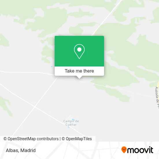 Albas map