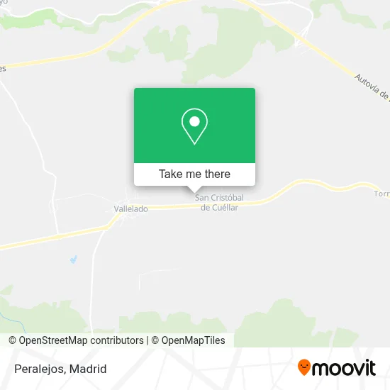 Peralejos map