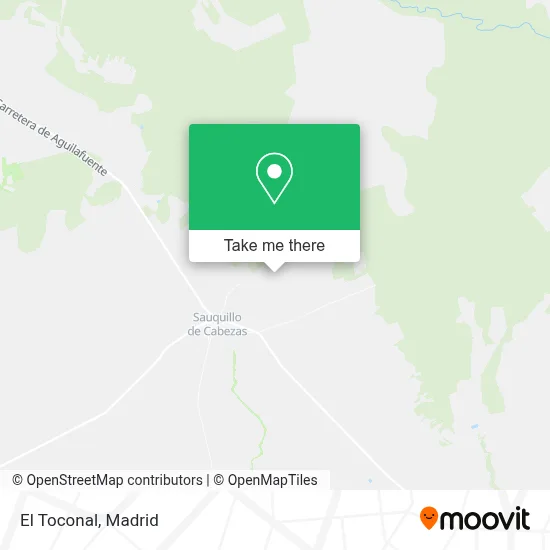 El Toconal map