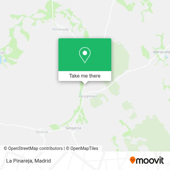 La Pinareja map