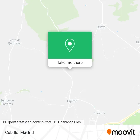 Cubillo map