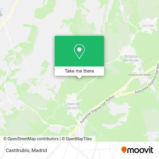 Castilrubio map