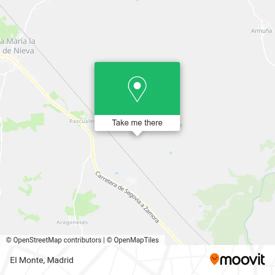 El Monte map