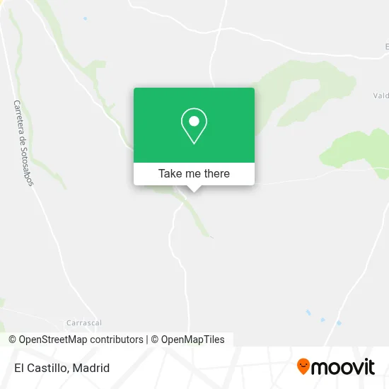 El Castillo map