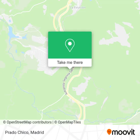 Prado Chico map