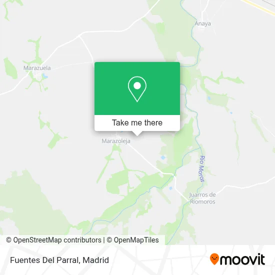 Fuentes Del Parral map