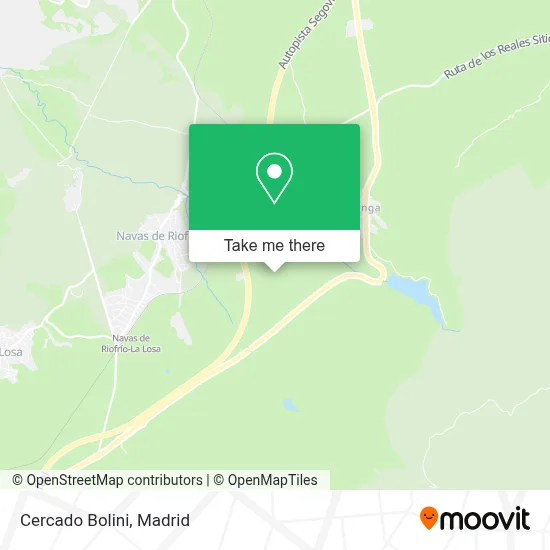 Cercado Bolini map