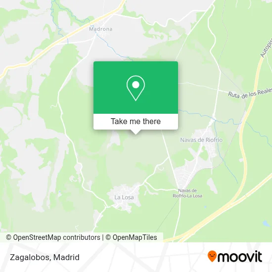 Zagalobos map