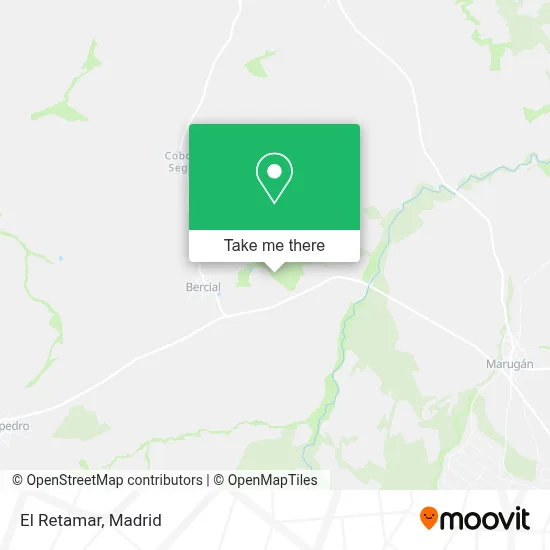 El Retamar map