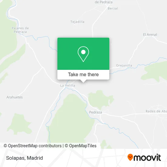 Solapas map