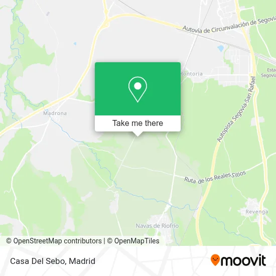 Casa Del Sebo map
