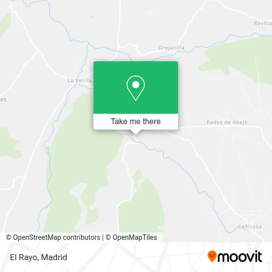 El Rayo map