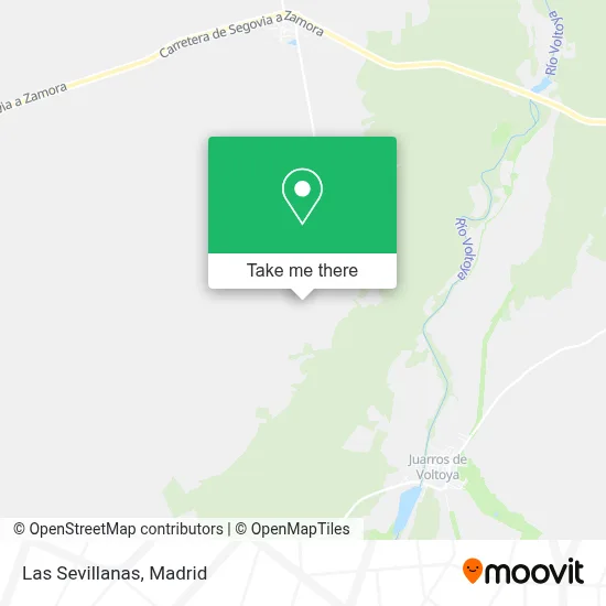 Las Sevillanas map