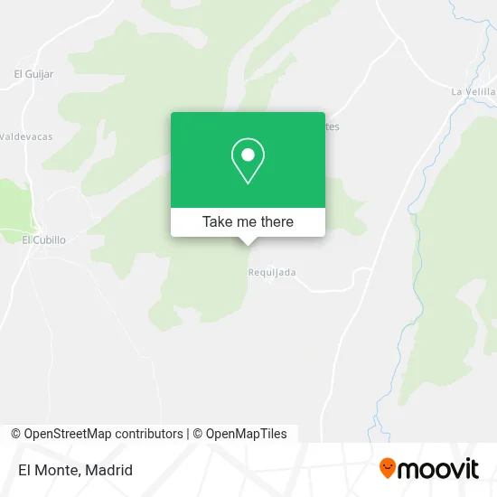 El Monte map
